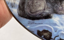 Load image into Gallery viewer, Bradford Exchange "Forest Sentinels" By Daniel Renn Pierce Collector Plate