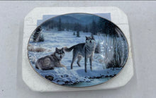 Load image into Gallery viewer, Bradford Exchange "Forest Sentinels" By Daniel Renn Pierce Collector Plate