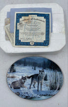 Load image into Gallery viewer, Bradford Exchange "Forest Sentinels" By Daniel Renn Pierce Collector Plate
