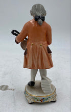 Load image into Gallery viewer, Meissen "Galant Orchestra" (Galanten Kapelle) Series Cellist Porcelain Figurine