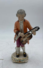 Load image into Gallery viewer, Meissen "Galant Orchestra" (Galanten Kapelle) Series Cellist Porcelain Figurine