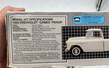 Load image into Gallery viewer, Amt 1955 Chevrolet Cameo Pickup Model