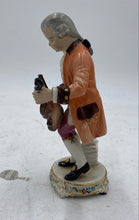 Load image into Gallery viewer, Meissen "Galant Orchestra" (Galanten Kapelle) Series Cellist Porcelain Figurine