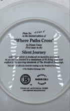 Load image into Gallery viewer, Bradford Exchange "Where Paths Cross" By Diana Casey Collector Plate