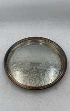 Load image into Gallery viewer, Vintage Silver Plated Serving Tray
