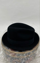 Load image into Gallery viewer, Bailey Black Fedora Hat - Size Medium
