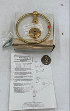 Load image into Gallery viewer, Brass Towel Ring
