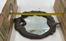 Load image into Gallery viewer, Bronze Mermaid Mirror
