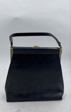 Load image into Gallery viewer, Vintage Black Leather Handbag
