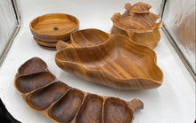 Load image into Gallery viewer, Monkey Pod Style Wooden Dining Set
