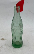Load image into Gallery viewer, Coca Cola 6 1/2 Oz "Hobbleskirt" Green Glass Coca Cola Bottle
