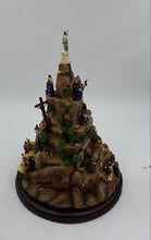 Load image into Gallery viewer, Thomas Kinkade Faith Mountain Illuminated 3d Sculpture
