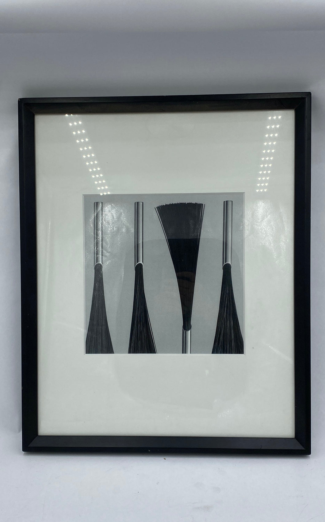 Several Brushes Photography Matted & Framed