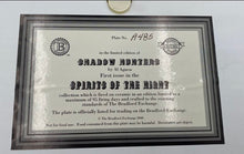 Load image into Gallery viewer, Bradford Exchange "Shadow Hunters" By Al Agnew Collector Plate
