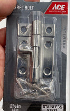 Load image into Gallery viewer, Ace Hardware 2.5" Heavy Duty Barrel Bolt
