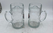 Load image into Gallery viewer, Two (2) Paulaner Munchen Glass Tankards
