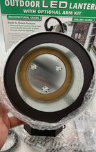 Load image into Gallery viewer, Envirolite Outdoor Led Lantern With Optional Arm Kit

