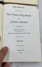 Load image into Gallery viewer, Union Prayer Book Part I And II
