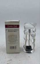 Load image into Gallery viewer, Cooks Club Brand Acrylic Pepper Mill
