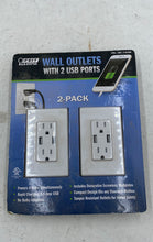 Load image into Gallery viewer, Feit Wall Outlets With USB Ports
