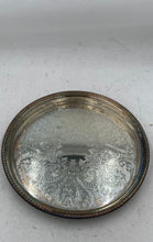 Load image into Gallery viewer, Vintage Silver Plated Serving Tray
