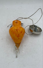 Load image into Gallery viewer, Orange Crystal Hanging Light Fixture

