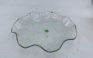 Wavy Glass Centerpiece