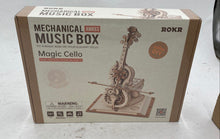 Load image into Gallery viewer, Robotime Rokr Magic Cello Mechanical Music Box 3d Wooden Puzzle
