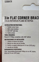Load image into Gallery viewer, Ace Hardware 3" Flat Corner Braces (2)
