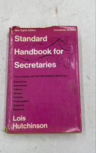 Load image into Gallery viewer, Standard Handbook For Secretaries
