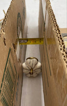 Load image into Gallery viewer, Pumpkin White Cabinet Pulls (8)
