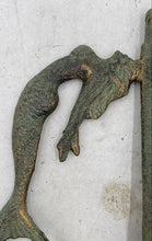 Load image into Gallery viewer, Decorative Cast Iron Mermaid Shelf Brackets (4)
