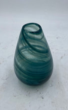 Load image into Gallery viewer, Thick Teal Glass Vase
