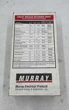 Load image into Gallery viewer, Murray Main Lug Load Center 125 Amps
