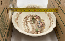 Load image into Gallery viewer, Johnson Brothers Vintage "English Gardens" Pattern Serving Bowl

