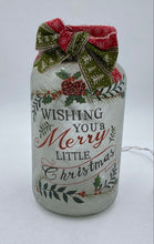 Load image into Gallery viewer, Jar Lamp Christmas Decor
