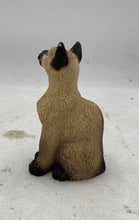 Load image into Gallery viewer, Stone Critters Siamese Cat Figurine
