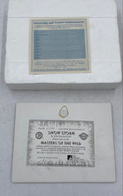 Load image into Gallery viewer, Bradford Exchange Masters Of The Wild "Snow Storm" Collector Plate
