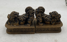 Load image into Gallery viewer, Pair Of Guardian Lion (Aka Foo Dog) Bookends
