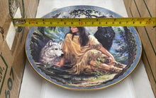 Load image into Gallery viewer, Bradford Exchange "Loyal Guardian" By Russ Docken Collector Plate
