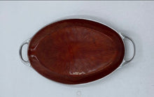 Load image into Gallery viewer, Metal Red Serving Tray
