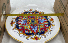 Load image into Gallery viewer, Ceramica Nova Deruta Italian Round Serving Platter With Handles
