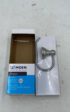 Load image into Gallery viewer, Moen Preston Brushed Nickel Single Post Toilet Paper Holder DN8408BN
