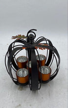 Load image into Gallery viewer, Pumpkin Tea Candle Holder
