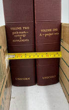 Load image into Gallery viewer, Unicorn "The New Century Dictionary" Parts 1 &amp; 2
