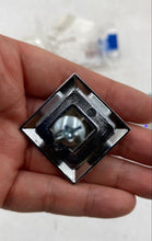 Load image into Gallery viewer, Chrome Rhinestone Cabinet Knobs (6)
