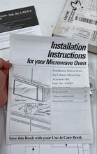 Load image into Gallery viewer, General Electric Under Cabinet Mounting Kit For Microwaves

