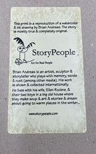 Load image into Gallery viewer, Story People Print by Brian Andreas Signed. Framed
