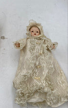 Load image into Gallery viewer, Porcelain Doll In Basket

