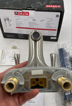 Load image into Gallery viewer, Delta Chrome Two Handle Bathroom Faucet
